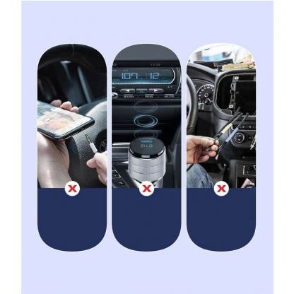 Ugreen USB Wireless Bluetooth 5.0 AUX Audio Adapter - безжичен блутут аудио адаптер, чрез който можете да прехвърлите звука от телевизор или компютър към слушалки или аудио система (черен) 2