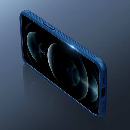 Nillkin CamShield Pro Case - хибриден удароустойчив кейс за iPhone 13 Pro (син) 11