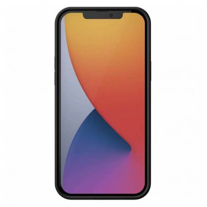 Nillkin Synthetic Fiber Carbon Case - силиконов (TPU) калъф за iPhone 13 Pro (черен) 7
