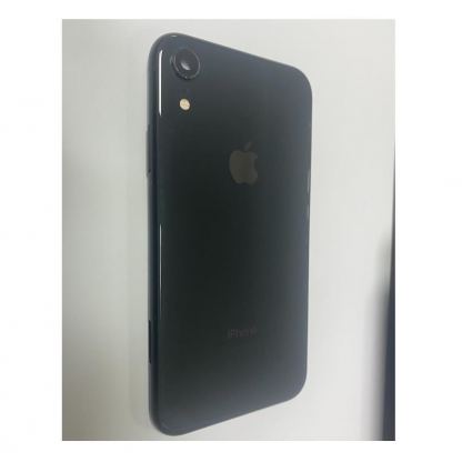 Apple iPhone XR Backcover Full Assembly - оригинален резервен заден капак заедно с Lightning порт, Taptic Engine, високоговорител, безжично зареждане и бутони (черен) 3