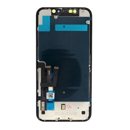 BK Replacement iPhone 11 Display Unit H03 - резервен дисплей за iPhone 11 (пълен комплект) (черен) 2