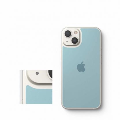 Ringke Dual Easy Matte Back Protector - два броя матово защитно покритие за задната част на iPhone 13 (2 броя) 5