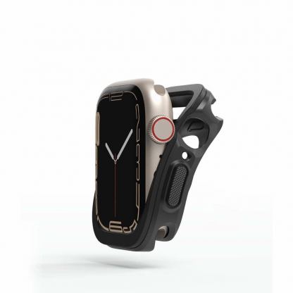 Ringke Air Sports Case - силиконов (TPU) кейс за Apple Watch 7 41мм (черен) 2