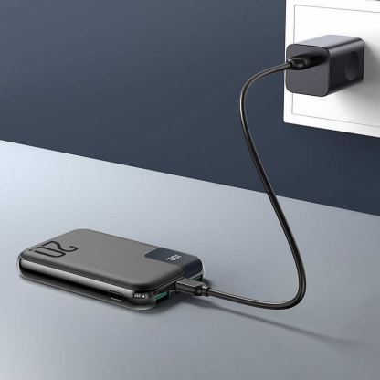 Joyroom 20W Fast Charging Power Bank 10000 mAh - преносима външна батерия с USB-C порт, и 2xUSB-A изхода (черен) 5