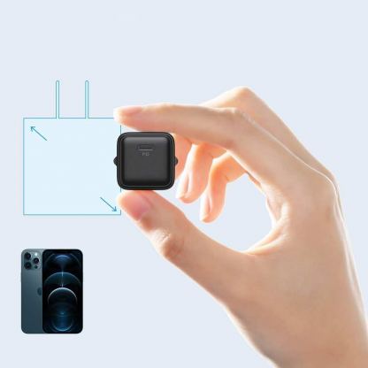 Joyroom USB-C PD Wall Charger 20W - захранване за ел. мрежа с USB-C изход с технология за бързо зареждане (черен) 3