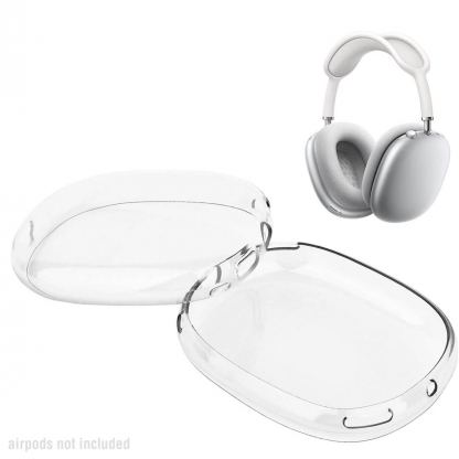 4smarts Soft Case Invisible Slim - силиконови калъфи за Apple AirPods Max (прозрачен) 2