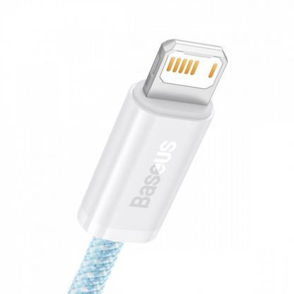 Baseus Dynamic Fast Charging Lightning to USB Cable 2.4A (CALD000403) - USB към Lightning кабел за Apple устройства с Lightning порт (100 см) (син) 2