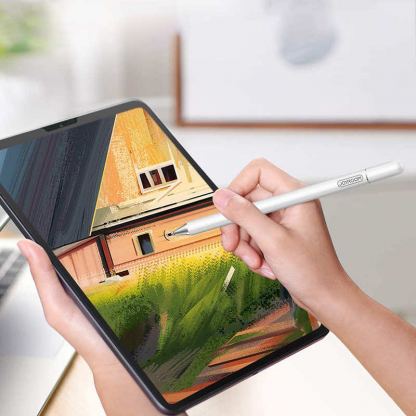 Joyroom Excellent Series Passive Capacitive Pen - универсална писалка за iPad и мобилни устройства (тъмносив) 3