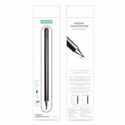 Joyroom Excellent Series Passive Capacitive Pen - универсална писалка за iPad и мобилни устройства (тъмносив) 10
