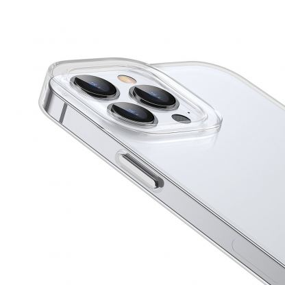 Baseus Simple Case - силиконов (TPU) калъф за iPhone 13 Pro (прозрачен) 6