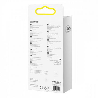 Baseus Dynamic Fast Charging Lightning to USB Cable 2.4A (CALD000503) - USB към Lightning кабел за Apple устройства с Lightning порт (200 см) (син) 5