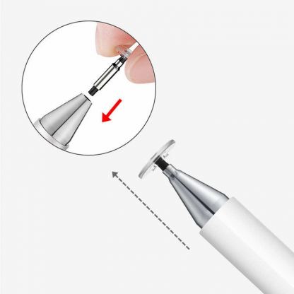 Joyroom Excellent Series Passive Capacitive Pen - универсална писалка за iPad и мобилни устройства (черен) 8