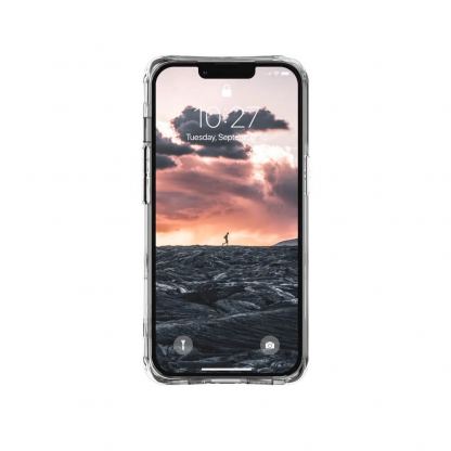 Urban Armor Gear Plyo Case With MagSafe - удароустойчив хибриден кейс с MagSafe за iPhone 13 Pro (прозрачен) 4