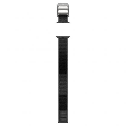 Spigen DuraPro Flex Nylon Band - текстилна каишка за Apple Watch 42мм, 44мм, 45мм (черен) 6