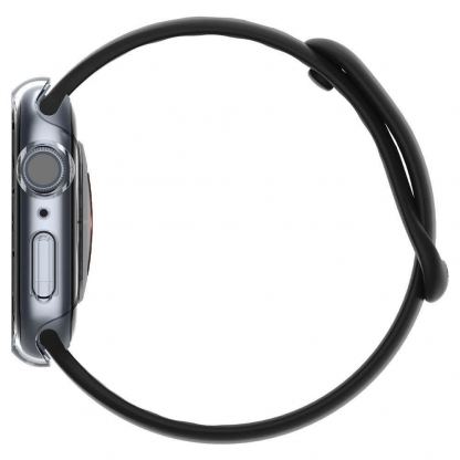 Spigen Thin Fit Case - качествен твърд кейс за Apple Watch 9 45мм, Apple Watch 8 45мм, Apple Watch 7 45мм (прозрачен) 5
