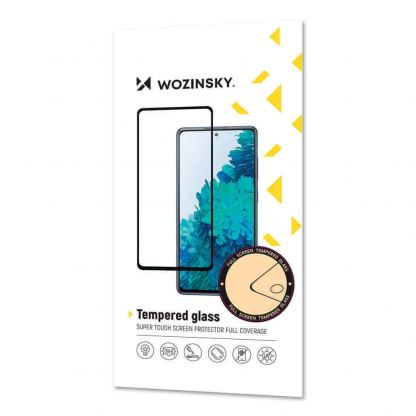 Wozinsky Case Friendly 3D Tempered Glass with Frame - калено стъклено защитно покритие за Xiaomi Redmi 10 (черен-прозрачен) 4