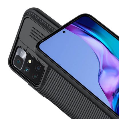 Nillkin CamShield Pro Case - хибриден удароустойчив кейс за Xiaomi Redmi 10 (черен) 5