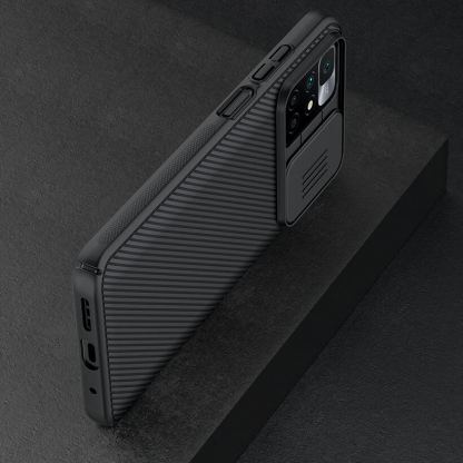 Nillkin CamShield Pro Case - хибриден удароустойчив кейс за Xiaomi Redmi 10 (черен) 7