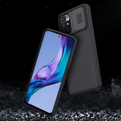 Nillkin CamShield Pro Case - хибриден удароустойчив кейс за Xiaomi Redmi 10 (черен) 8