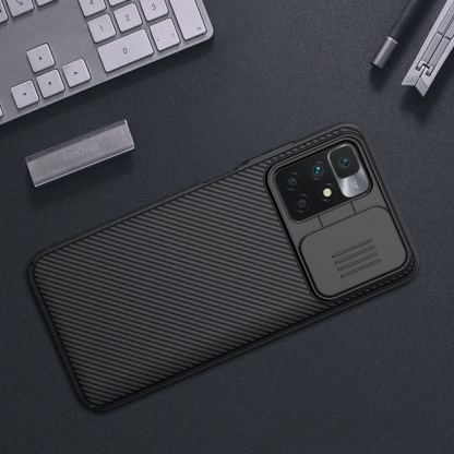 Nillkin CamShield Pro Case - хибриден удароустойчив кейс за Xiaomi Redmi 10 (черен) 11