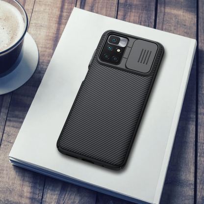 Nillkin CamShield Pro Case - хибриден удароустойчив кейс за Xiaomi Redmi 10 (черен) 12
