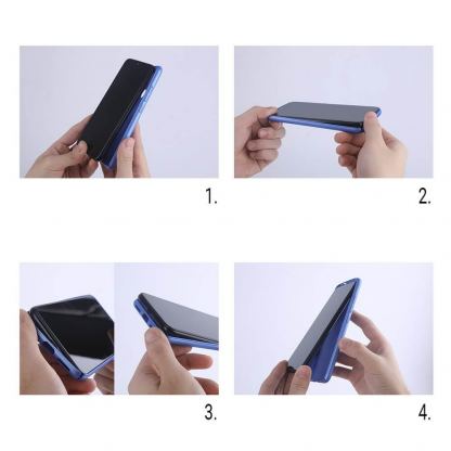 Nillkin Super Frosted Shield Case - поликарбонатов кейс + поставка порадър за Samsung Galaxy S21 FE (черен) 12