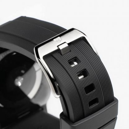 Ringke Rubber One Silicone Band - силиконова каишка за Apple Watch 42мм, 44мм, 45мм (черен) 4