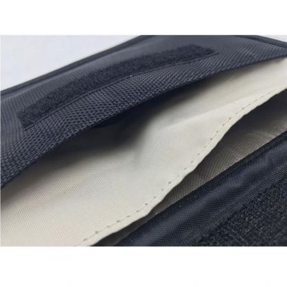 Horizontal Faraday Signal Blocking RFID Car Keys Pouch - хоризонтален джоб (фарадеев кафез) за блокиране на сигнали и RFID защита (черен) 6