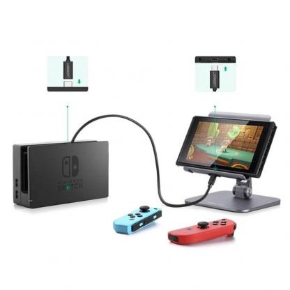 Ugreen USB-C Extension Cable - удължителен USB-C кабел (50 см) (черен) 4