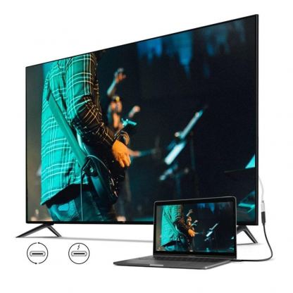 Ugreen USB-C Extension Cable - удължителен USB-C кабел (50 см) (черен) 7