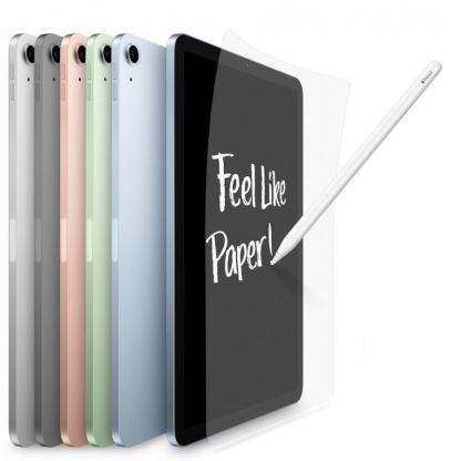 Torrii BodyFilm Paper Texture Screen Protector - качествено защитно покритие (подходящо за рисуване) за дисплея на iPad Air 5 (2022), iPad Air 4 (2020) (матово) 2
