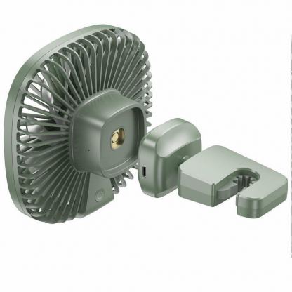 Baseus Natural Wind Magnetic Rear Seat Fan (CXZR-06) - USB вентилатор, прикрепящ се към седалката на кола (зелен) 7