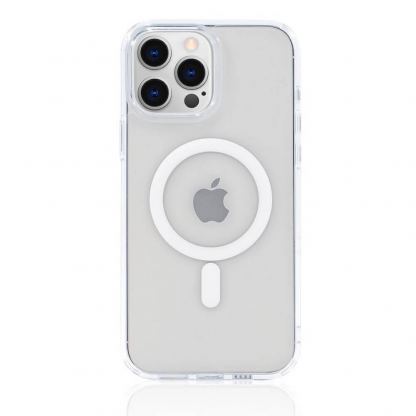 Torrii Torero MagSafe Case - хибриден удароустойчив кейс с MagSafe за iPhone 13 Pro Max (прозрачен) 2