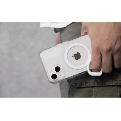 Torrii Torero MagSafe Case - хибриден удароустойчив кейс с MagSafe за iPhone 13 Pro Max (прозрачен) 4
