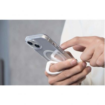 Torrii Torero MagSafe Case - хибриден удароустойчив кейс с MagSafe за iPhone 13 Pro Max (прозрачен) 5