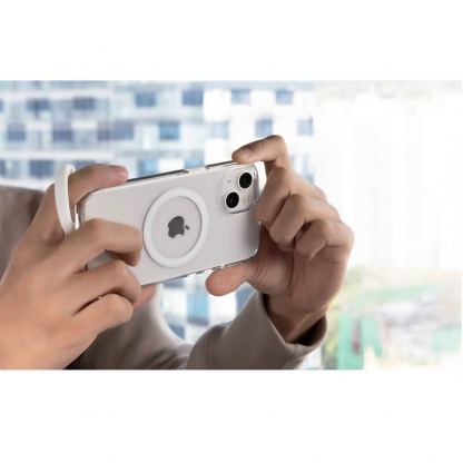 Torrii Torero MagSafe Case - хибриден удароустойчив кейс с MagSafe за iPhone 13 Pro Max (прозрачен) 6