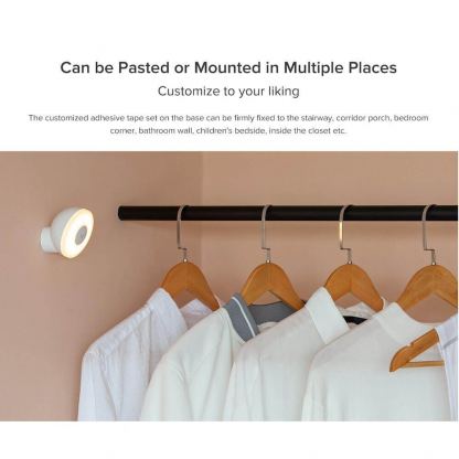 Xiaomi Mi Motion-Activated Night Light 2 Bluetooth - нощна смарт LED лампа с Bluetooth и датчик за движение (бял) 10