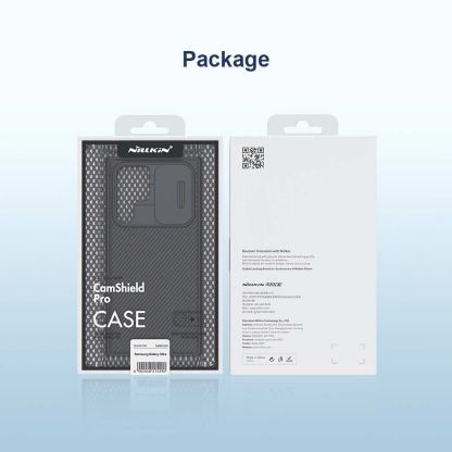 Nillkin CamShield Pro Case - хибриден удароустойчив кейс за Samsung Galaxy S22 Ultra (черен) 7