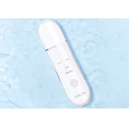 Anlan Ultrasonic Skin Scrubber - ултразвуков уред за почистване на лице (бял) 5