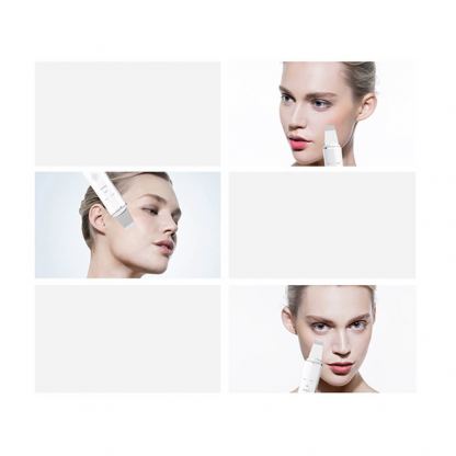 Anlan Ultrasonic Skin Scrubber - ултразвуков уред за почистване на лице (бял) 7