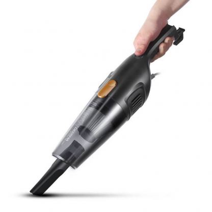 Deerma 2 in 1 Vacuum Cleaner DX115C - висококачествена универсална прахосмукачка (черен) 2