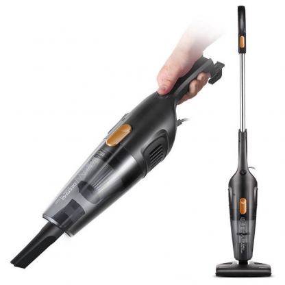 Deerma 2 in 1 Vacuum Cleaner DX115C - висококачествена универсална прахосмукачка (черен) 3