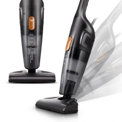 Deerma 2 in 1 Vacuum Cleaner DX115C - висококачествена универсална прахосмукачка (черен) 6