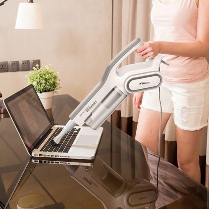Deerma Vacuum Cleaner DX700s - висококачествена универсална прахосмукачка (сив) 8