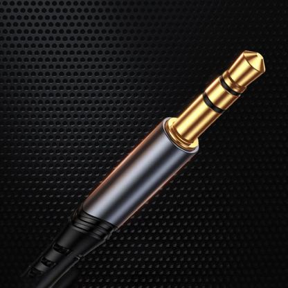 Joyroom Audio Cable With Lightning Connector - сертифициран аудио кабел от Lightning към 3.5 мм. аудио жак (100см) (черен)  4
