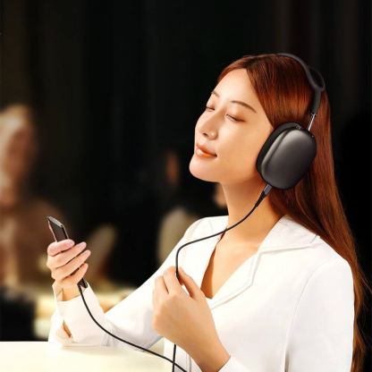 Joyroom Audio Cable With Lightning Connector - сертифициран аудио кабел от Lightning към 3.5 мм. аудио жак (100см) (черен)  10