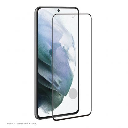 Prio 3D Glass Full Screen Curved Tempered Glass - калено стъклено защитно покритие за Samsung Galaxy S22 Ultra (черен-прозрачен)(bulk)