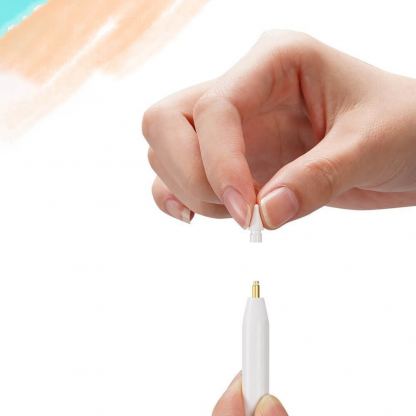 Dux Ducis Replacement Pencil Tips - резервни върхове за Apple Pencil и Apple Pencil 2nd Gen (2 броя) 3
