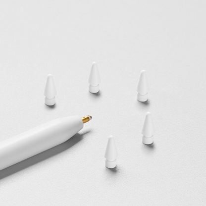 Dux Ducis Replacement Pencil Tips - резервни върхове за Apple Pencil и Apple Pencil 2nd Gen (2 броя) 8
