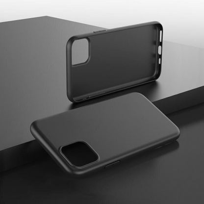 Soft Silicone TPU Protective Case - силиконов (TPU) калъф за Samsung Galaxy S21 FE (черен) 8